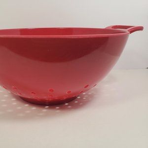 Melamine Red Colander
